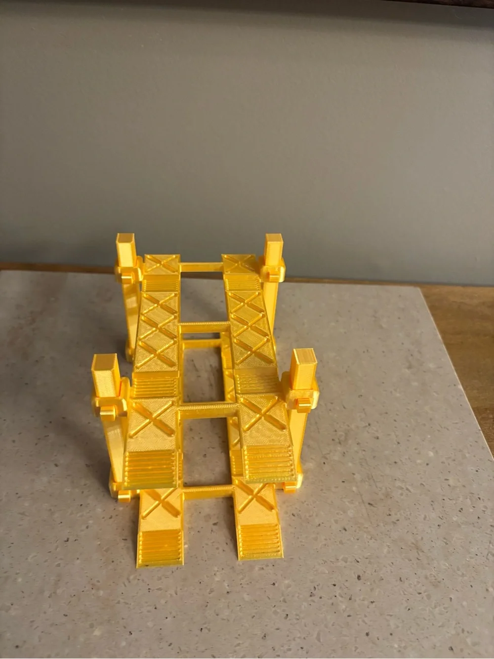 Garage display for Lego Speed Champion Two-Tier Parking Rack cars NOT included